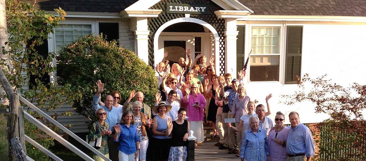 celebration at the library